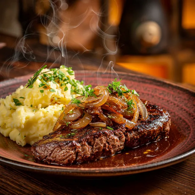 "Alt-Nebraer-Hacksteak"