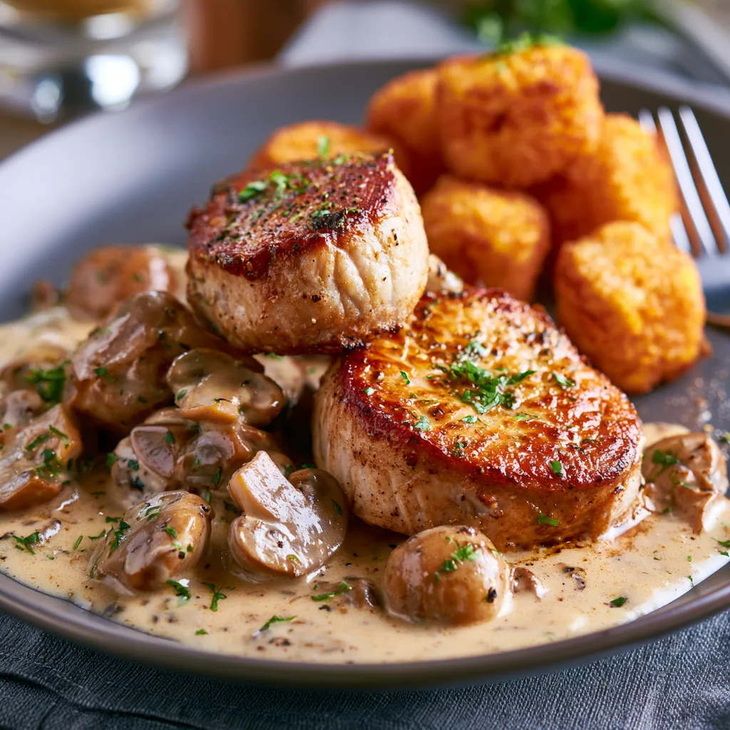 Zarte Schweinemedaillons