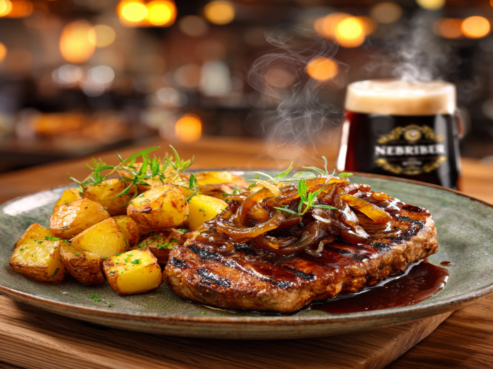 Nebraer-Biersteak