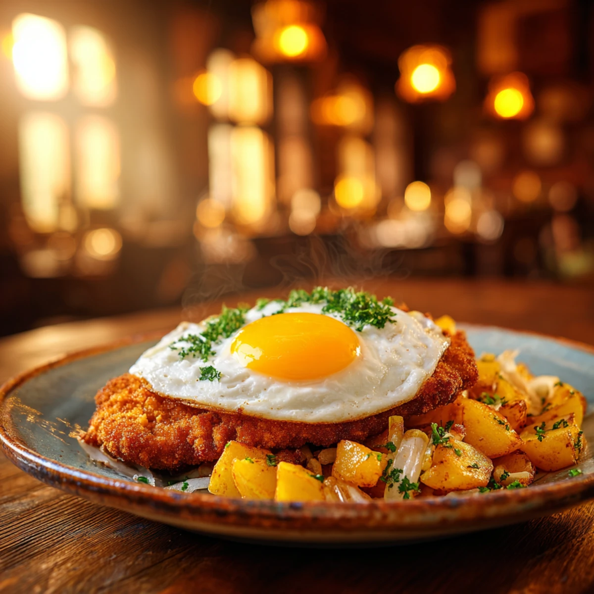 Schnitzel "Hamburger Art"